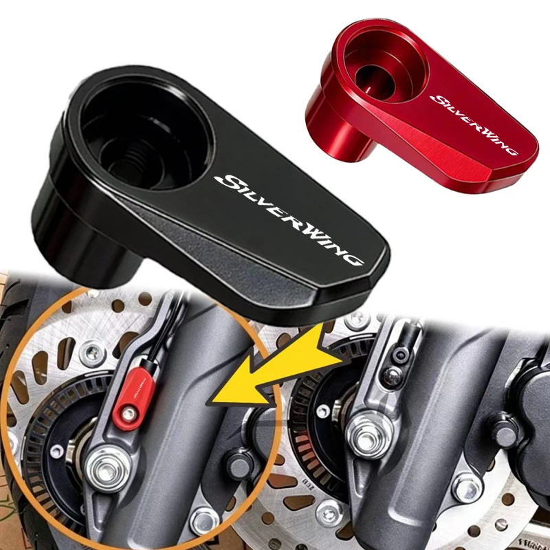 Motorcycle front and rear wheel ABS For Honda Silver Wing 400 500 600 SW-T400 FJS400 FCS600 sensor protective cover