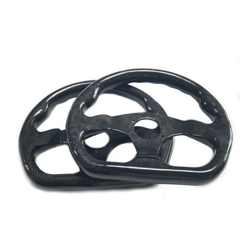 Car Steering Wheel Carbon Fiber Black forging 310mm diameter