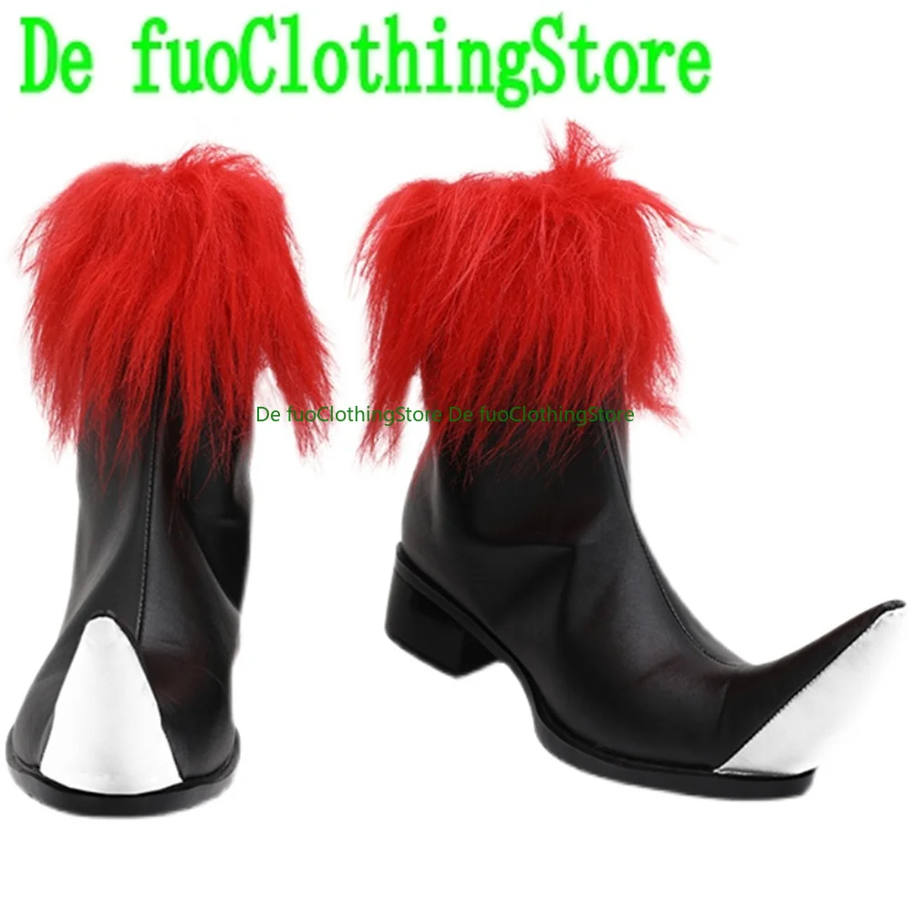 DefuoClothing Store Gogol Stray Dogs Cosplay Sapatos Botas Jogo Halloween Jogo de Natal Anime Personagem Adereços de Festa
