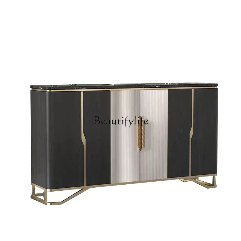 

1LEntrance shoe cabinet integrated simple modern light luxury style new Chinese locker