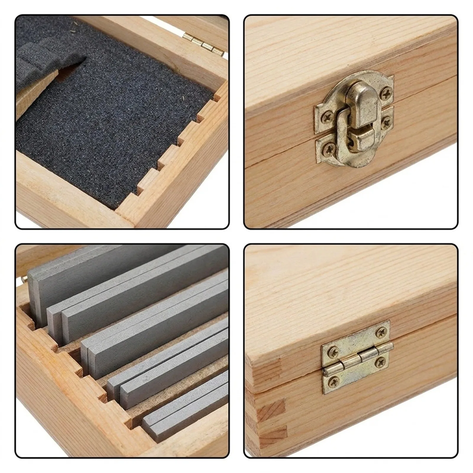 12 Piece Alloy Steel Parallel Pad Set 120mm Length with Multiple Sizes 10-35mm for CNC Milling Machines and Lathes