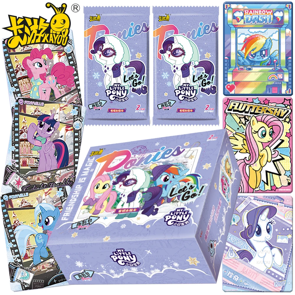 

Kayou Original My Little Pony Классический американский анимационный главный герой Волшебная вечеринка дружбы Креативная карта Doujin Игрушка и хобби