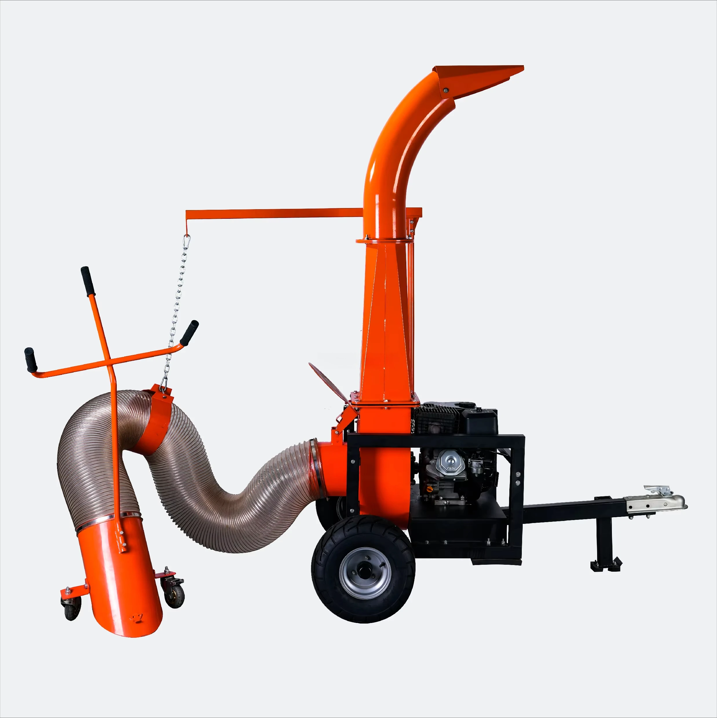 Garden Vacuum DR-LV-15 Leaf Cleaner 15HP Engine Leaf Vacuum Blower Hose Length 3 MeterHose Machine Leaf Vacuum Cleaner