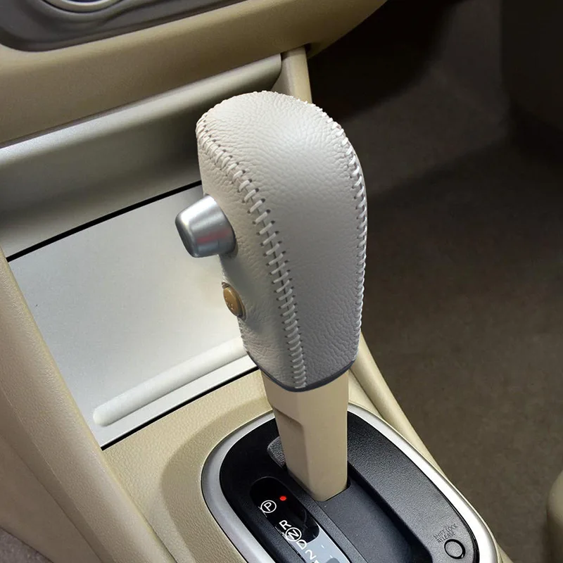 Car Shift For Nissan Sentra Tiida Livina Handle Protective Covers Durable Shift Knob Cover Car Accessories