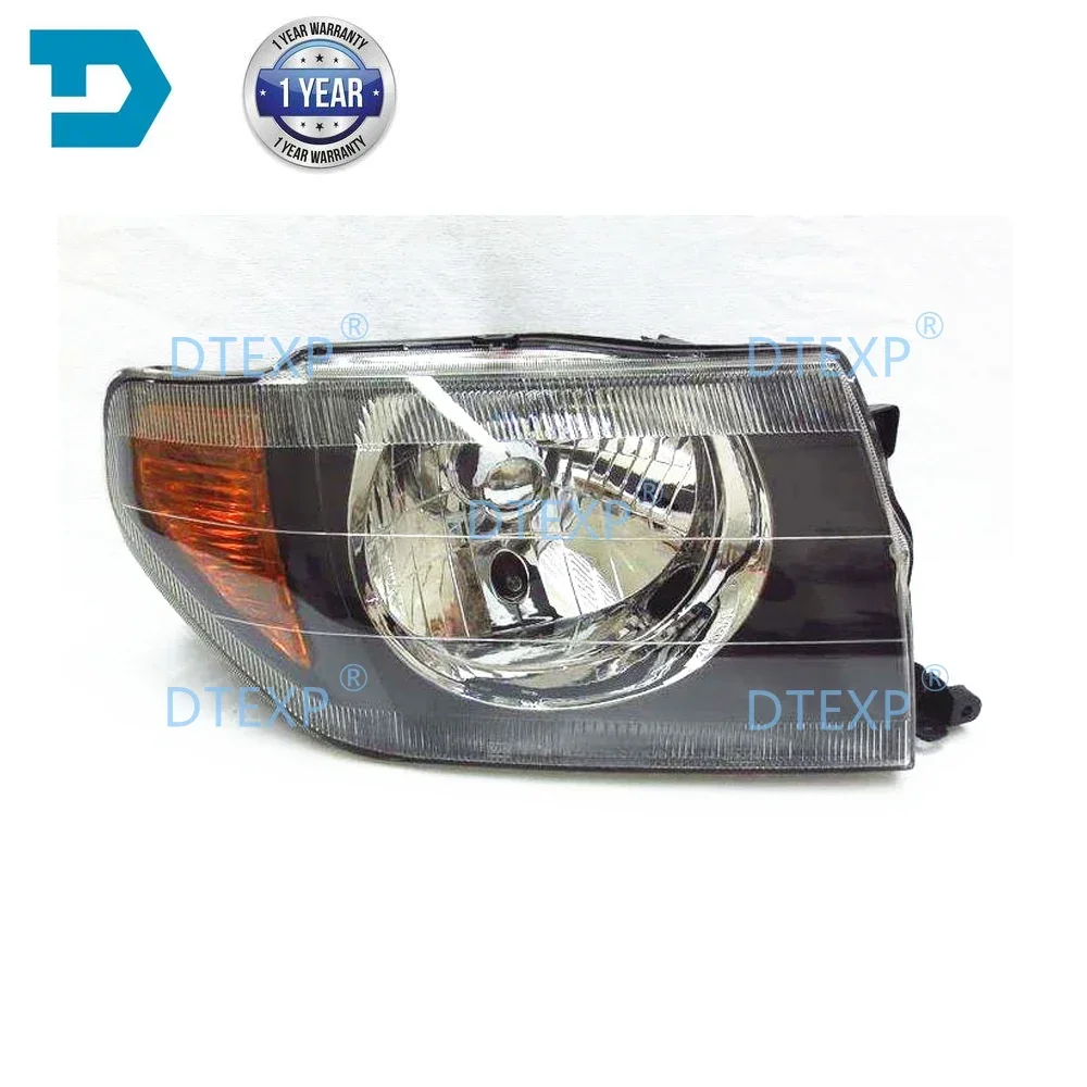 1 Pcs Chrome or Black Manual Head Lights for Pajero IO MR964897 Front Signal Lamp for Montero MR586045 Pinin L or R