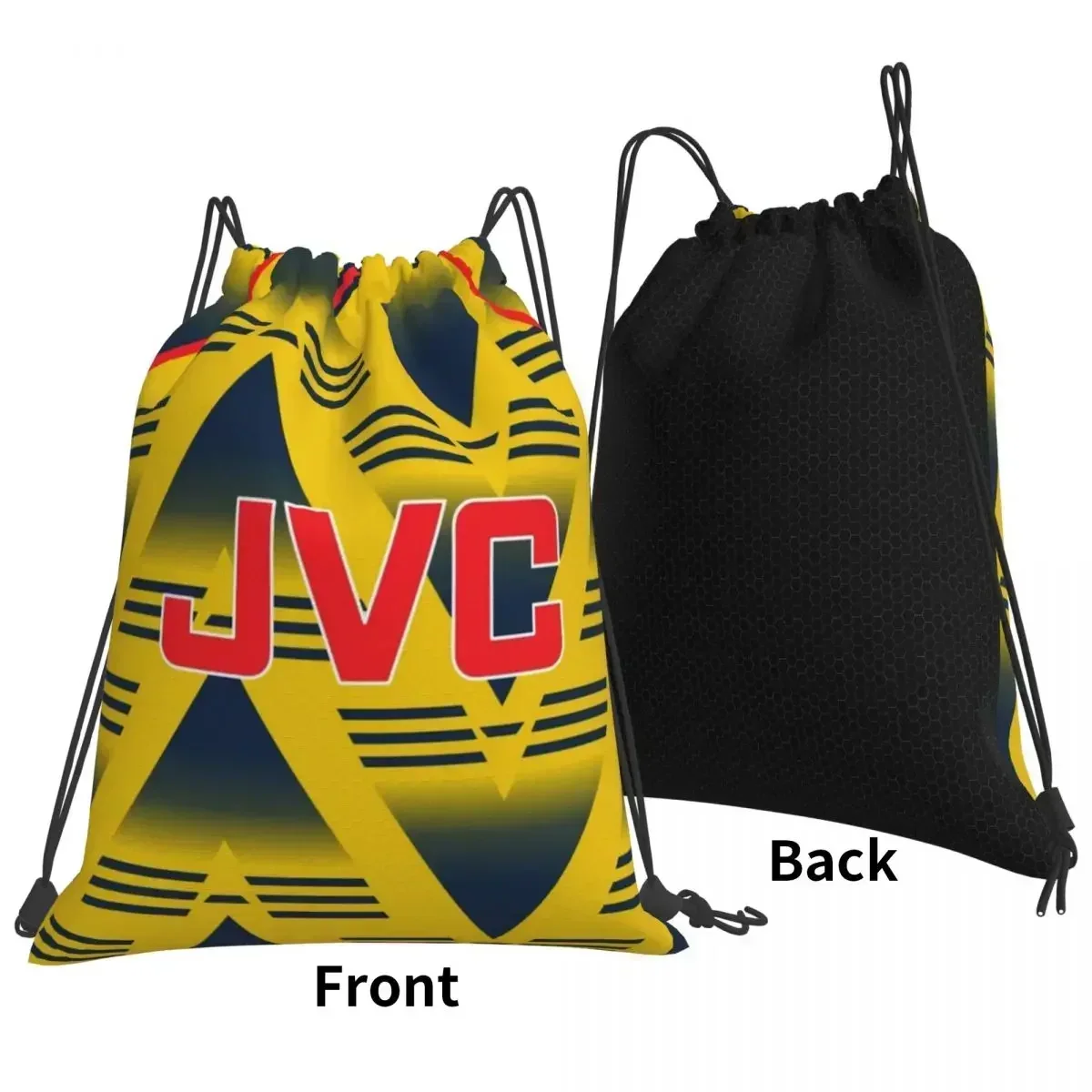 Arsenal Retro Bruised Banana Backpacks Portable Drawstring Bags  Bundle Pocket Sports Bag Book  For Travel School