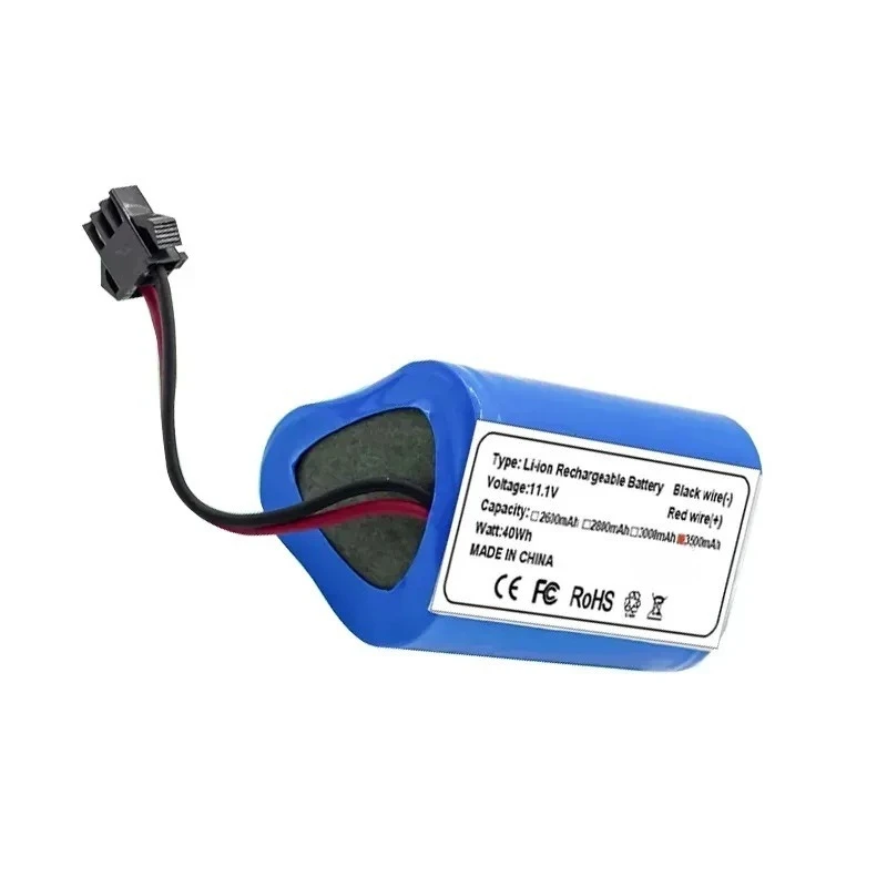 11.1V Lithium Battery for CECOTEC Used in CONGA Slim 890 Wet Robot Vacuum Cleaner Battery