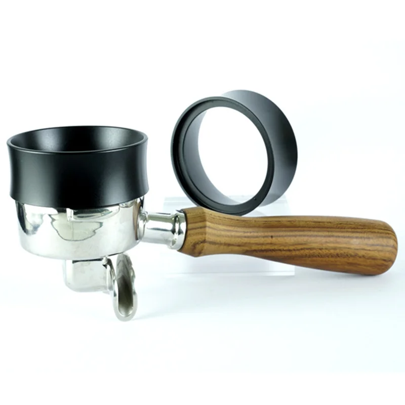 Embudo dosificador de café de 58mm, anillo dosificador de Espresso de aluminio para máquina de café Gaggia Expobar, accesorios de Barista portafiltro de 58mm