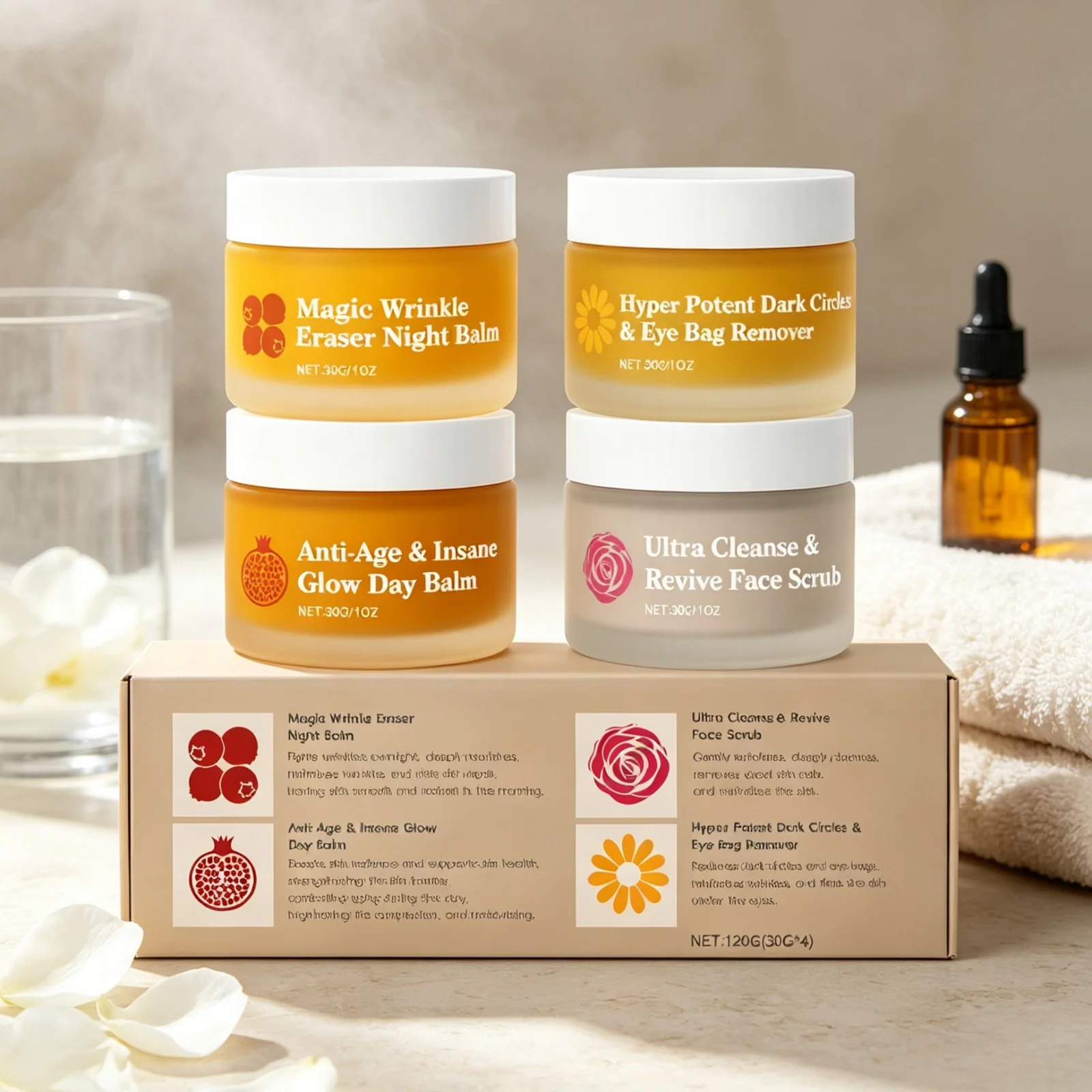 Kit de Cuidados Faciais Antien - Anti-Aging Face Cream avaliação e preço