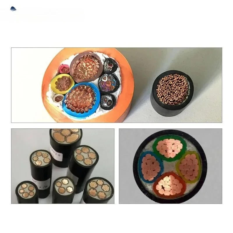 High Efficiency Wire Cutting Machine EW-1230 Pneumatic Large Square Cable Cutting Machine