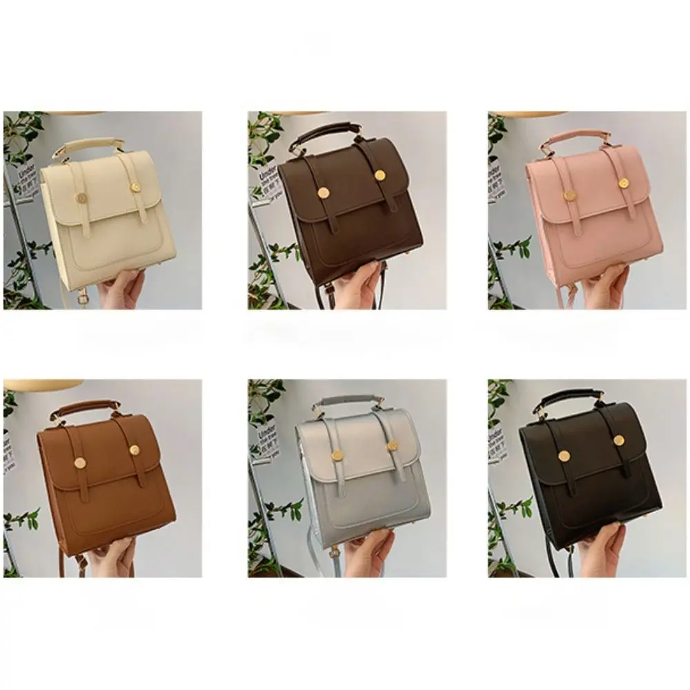 Large Capacity Casual Backpack Minimalist Design Casual Style Large Capacity Backpack Retro Style Fashion Backpack For Women