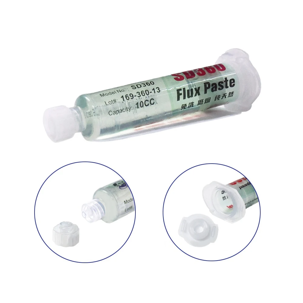 MECHANIC Solder Paste 10CC Icing No-Clean Welding Advanced Transparent Oil Flux Booster For PCB SMD BGA SMT Soldering Repair