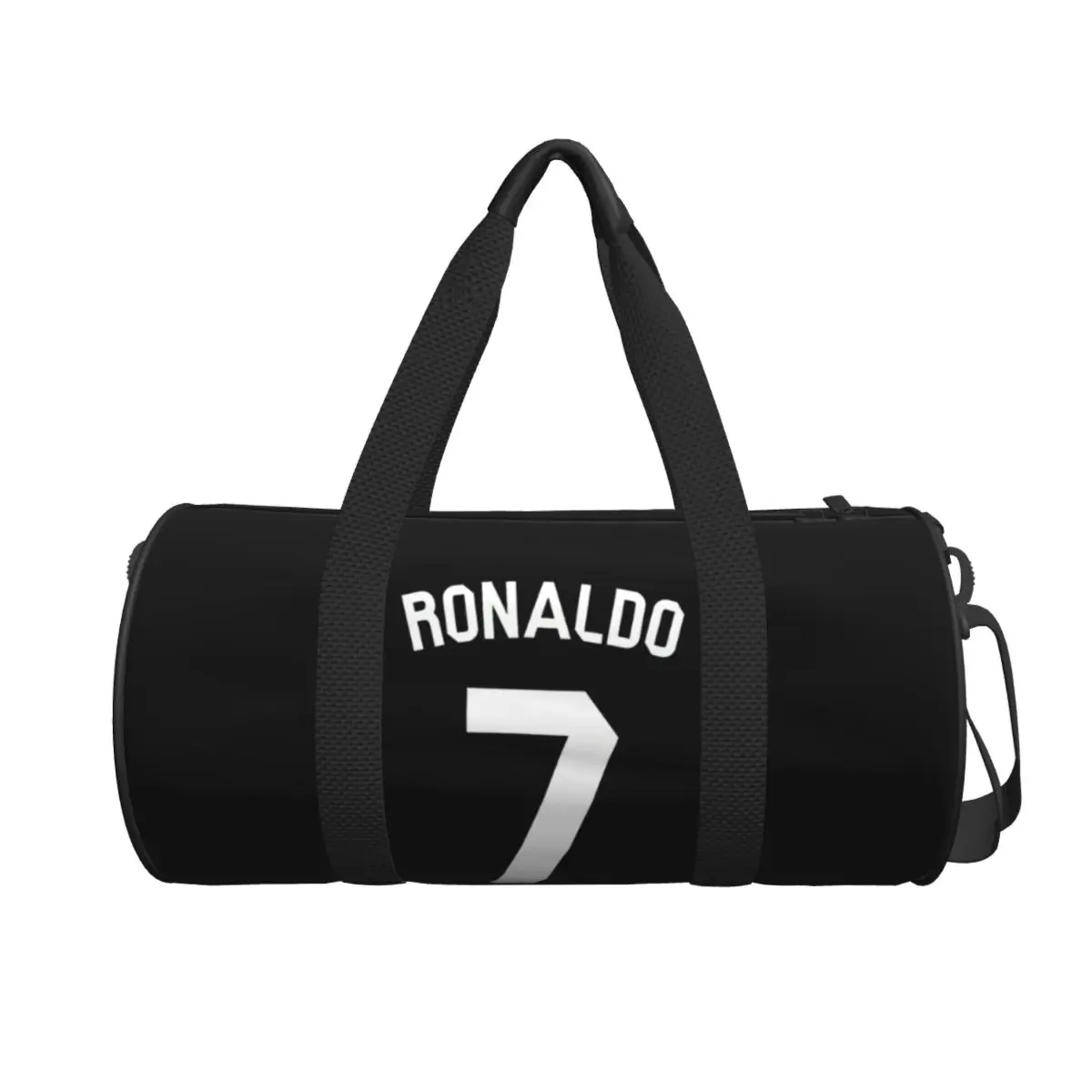 CR7-Cristiano-Ronaldo Round Large Capacity Travel Duffel Bag, Handheld travel bag, lightweight storage luggage bag