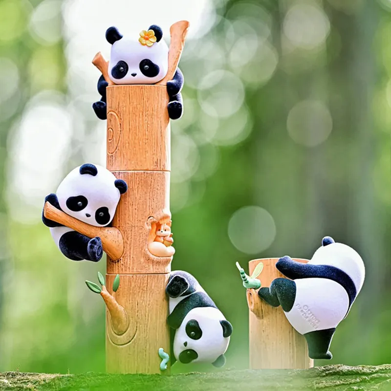 

Panda Roll Blind Box Figure Panda Fruit Tree Series Cute Figurine Desktop Ornament Home Decor Ideal Gift For Adult Collectors