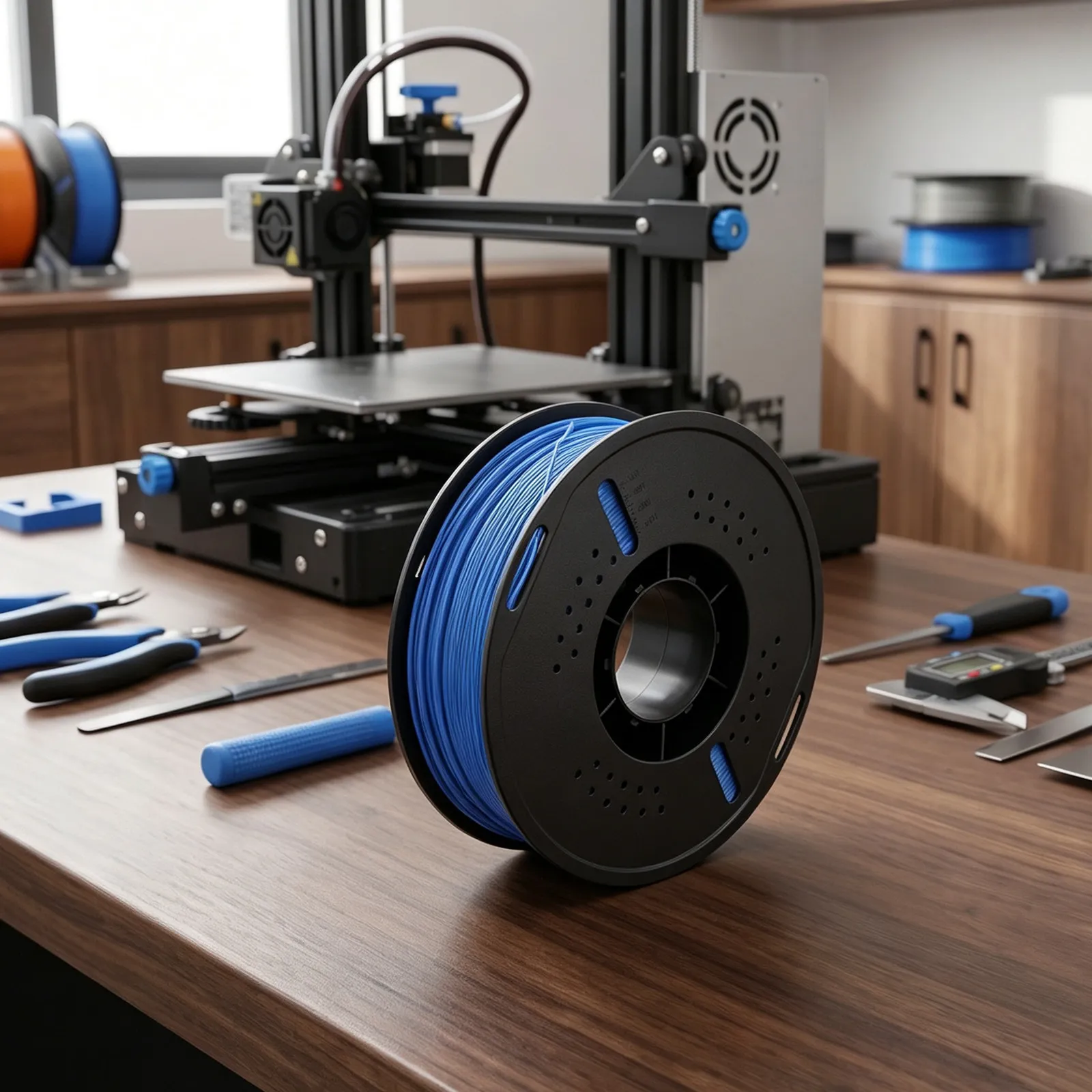 1Roll Pla Filament Decorative For Craft Maker Printer Sky Precise Diameter Matte Spool 3D Printing Supplies
