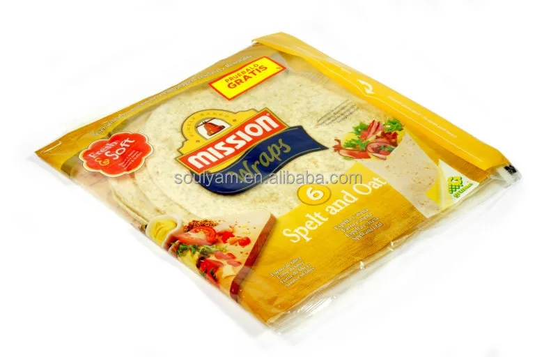 Horizontal Pillow Plastic Film Flow Soft Pretzels Tortilla Loaf Bread Teacake Roll Toast Hot Dog Bun Packing Wrapping Machine