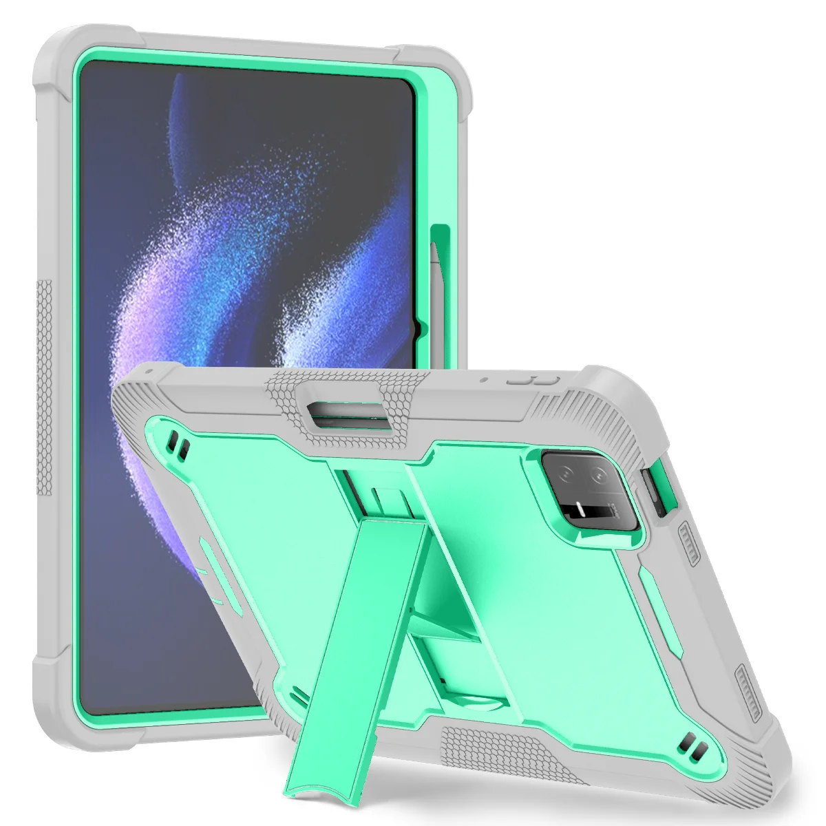 

Suitable for Redmi Pad 10.6 "2022/Xiaomi Redmi Pad SE 11" 2023/Pad 6/pad 6 Pro with pen slot silicone dust stand tablet case