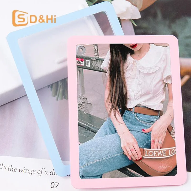 5 unids/lote funda protectora para tarjetas con borde duro funda protectora de Material plástico funda para tarjetas carcasa protectora anticaída que proporciona protección