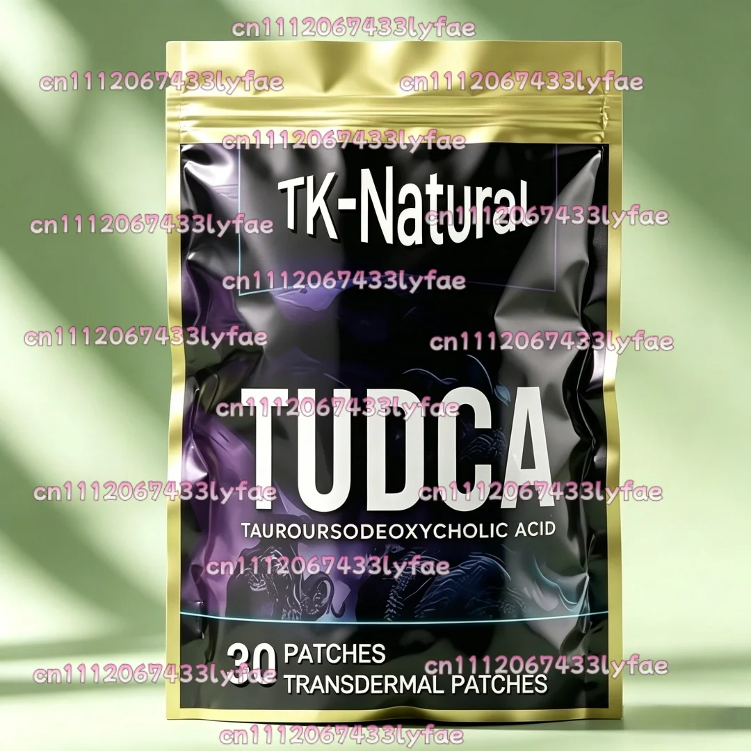 30 Patches TUDCA (Tauroursodeoxycholic Acid) for Liver and Gallbladder Cleanse & Repair