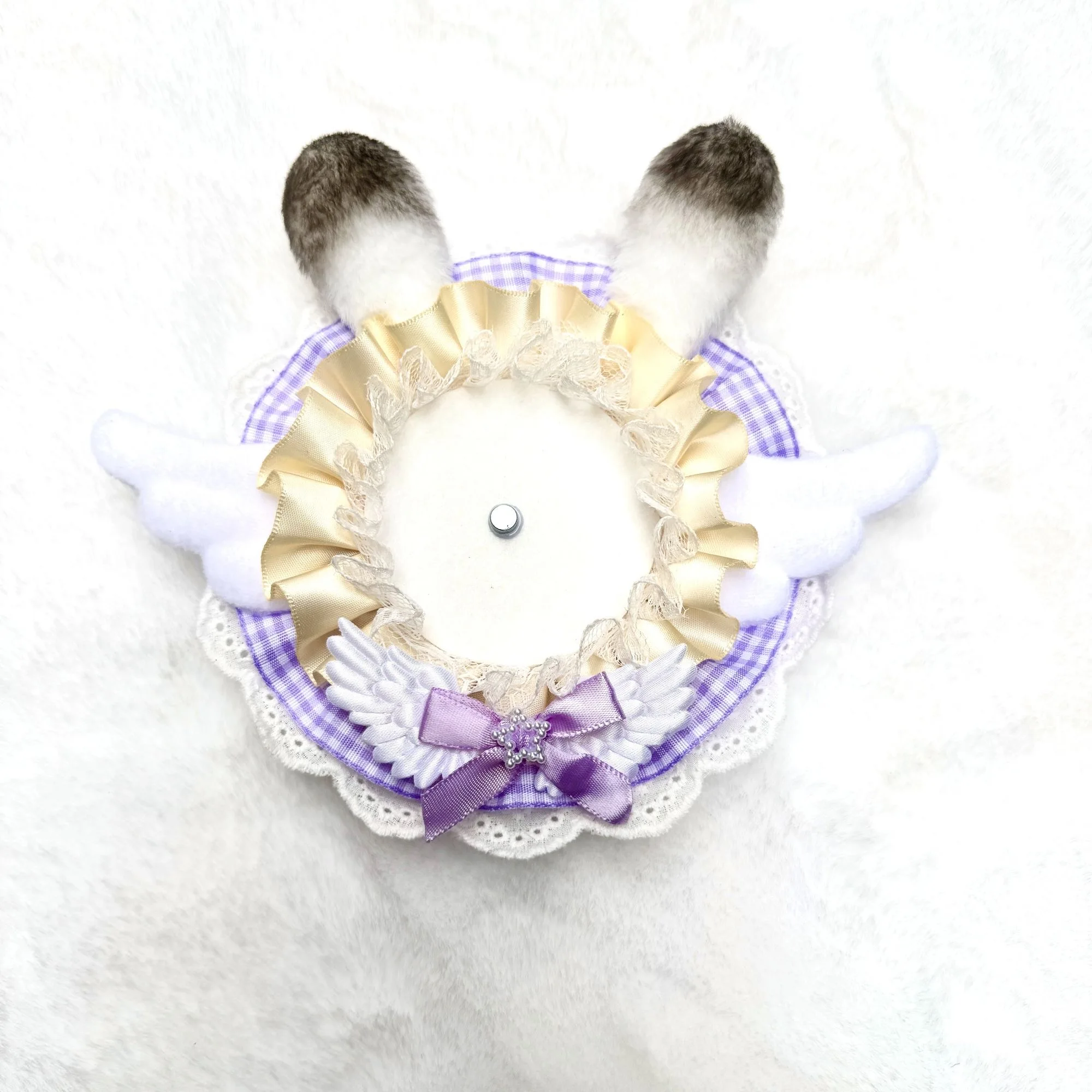 

lolita cosplay accessories badge holder photo protector wing y2k accessories idol photo holder badge display bag fill Accessory