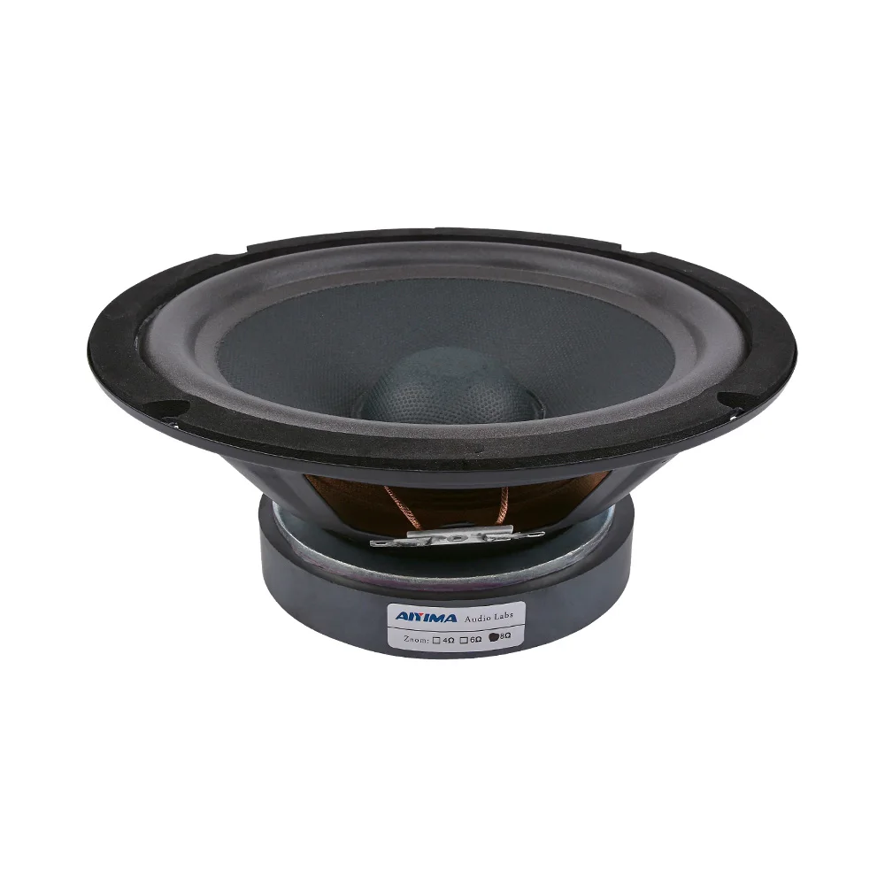 AIYIMA, 1 Uds., altavoz Subwoofer de 8 pulgadas, 4 Ohm, 80W, Audio de graves, altavoces de música, altavoz de graves DIY para cine de sonido en casa HIFI