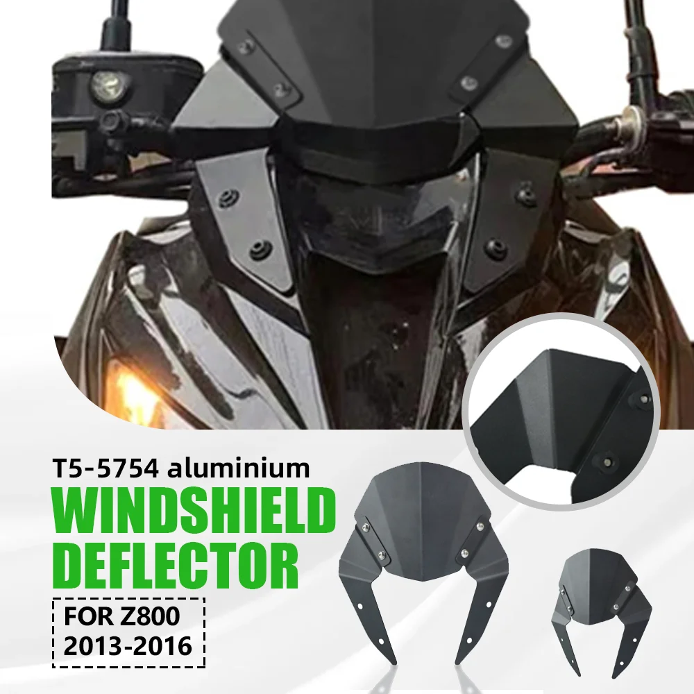 

Windshield Visor FOR Kawasaki Z800 Windscreen Fairing Wind Deflector Windscreen Protector Accessories Kit 2014 2013 2015 2016