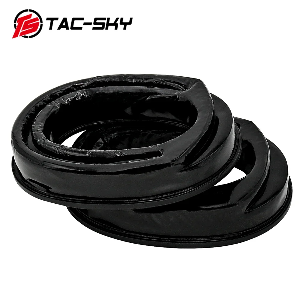 TAC-SKY Compatible with COMTA I II III IV XPI Tactical Headset Straight Glasses Arm Silicone Ear Cushion Earmuffs