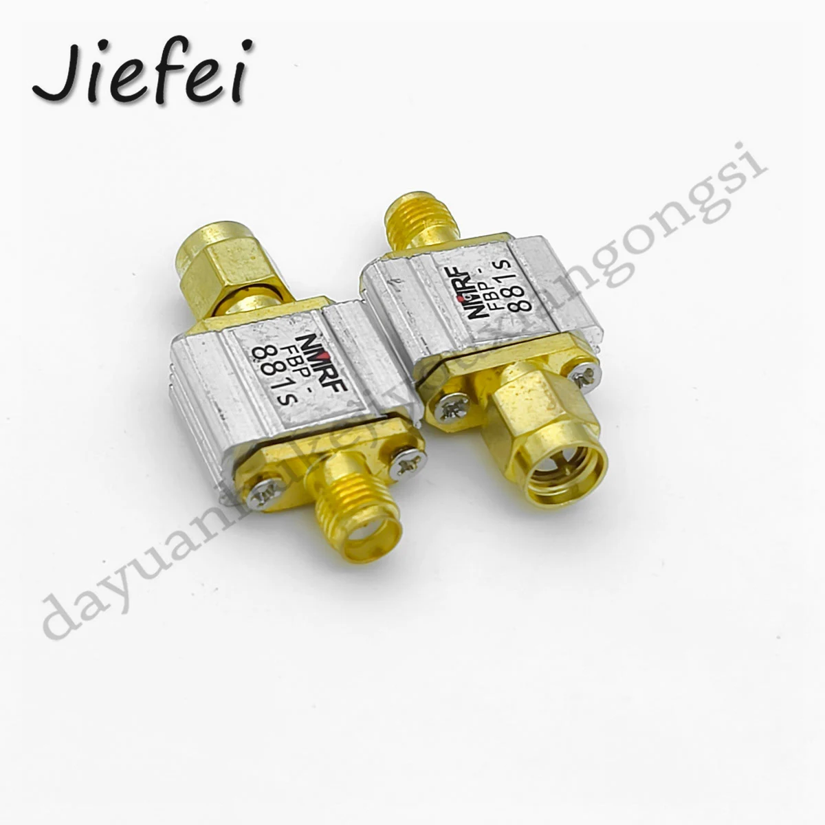 

1-10Pcs 881 (868-895) MHz GSM900 dedicated SAW bandpass filter, 27MHz bandwidth, SMA interface sma male to sma female