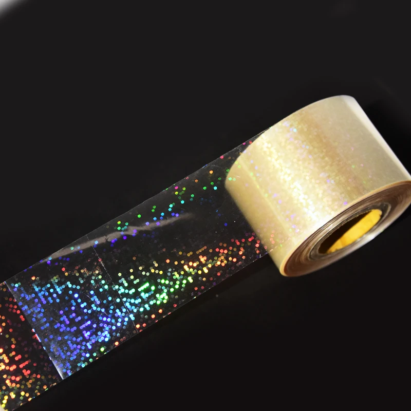 120m/roll Holographic Nail Foils Starry Sky Glitter Foils Nail Art Transfer Sticker Paper