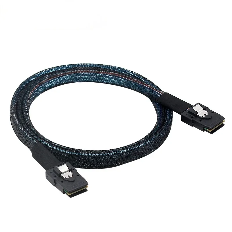 Mini SAS interne 36Pin de 50cm SFF-8087 au mini câble de données de Raid de disque dur de serveur de SFF-8087 de SAS 36pin pour le contrôleur au fond de panier