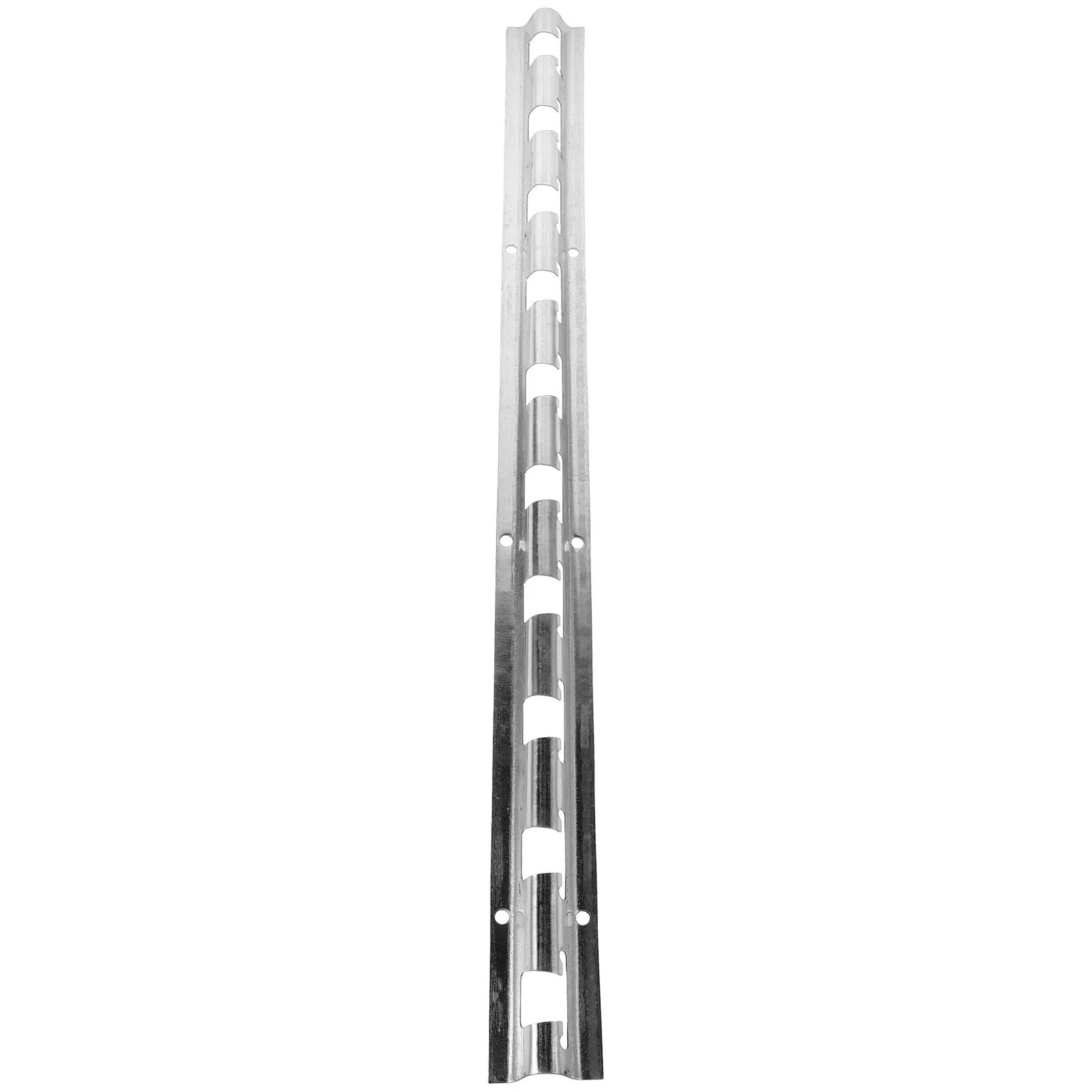 Self Absorbing Curtain Bracket Galvanized Iron Door Curtain Support for Vinyl Strip Curtains Stable Adjustable Track Clip