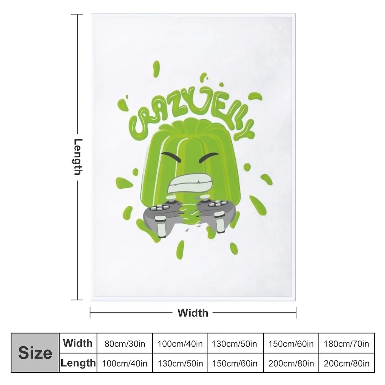 crazy jelly Throw Blanket Personalized Gift Hairys Comforter Bed Fashionable Blankets