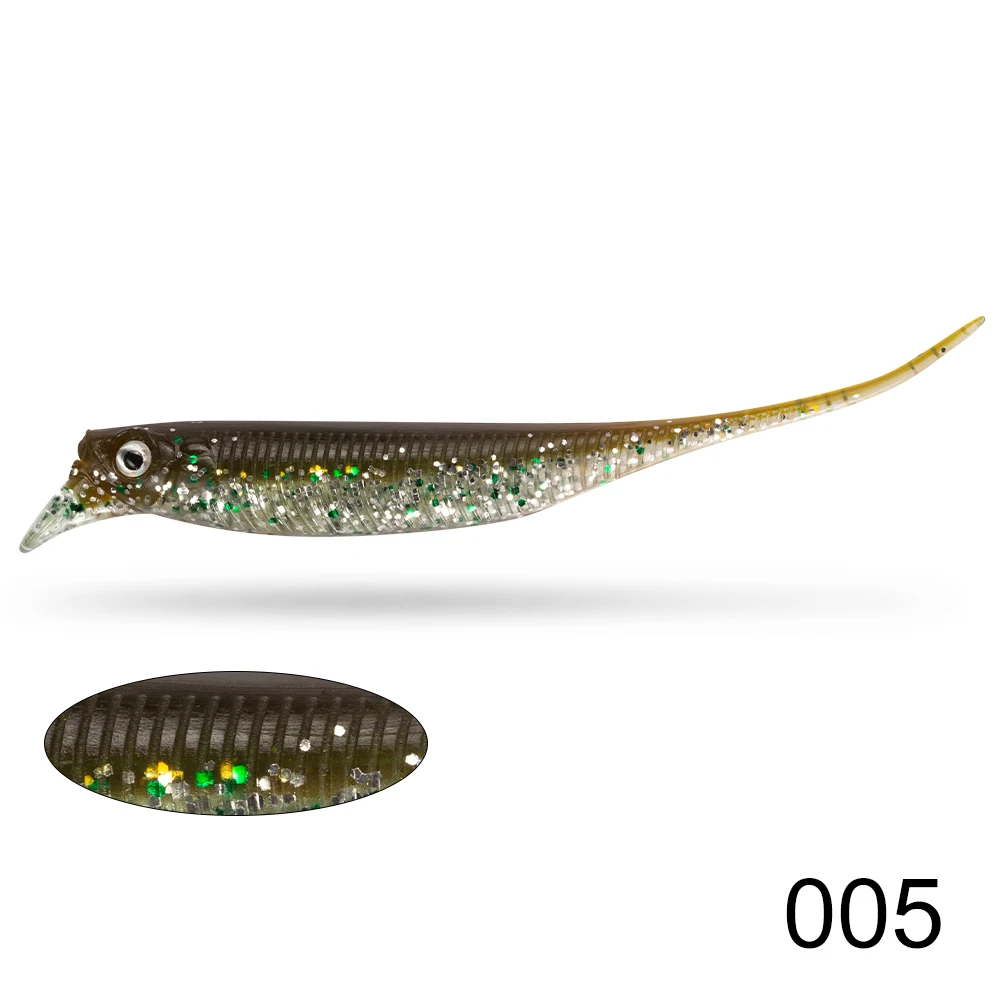 D1 Karpfen Angeln Weicher Köder Mit Lip 85mm 2,5g Drift Süßwasser Köder Leurre Souple Rolling Action Pesca schwarz Bass Barsch Tackle