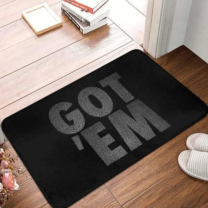 Got Em Entrance Doormat Front Floor Mat Home Decoration Indoor Anti-Slip Bathroom Mat Kitchen Carpet for Living Room Footpad