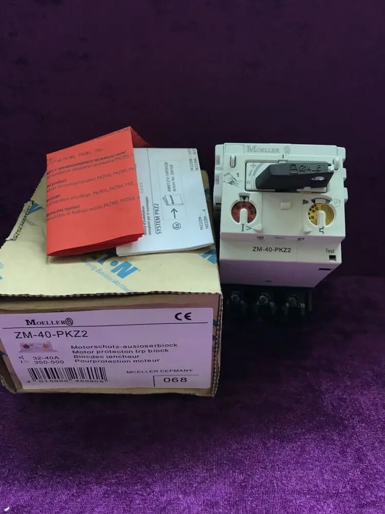 100% NEW Moeller ZM-40-PKZ2 32-40A in box