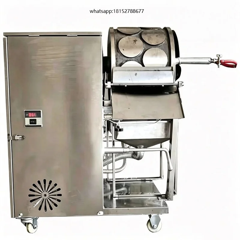 Easy Operating Safety Pancake Automatic Spring Roll Wrapper Machine