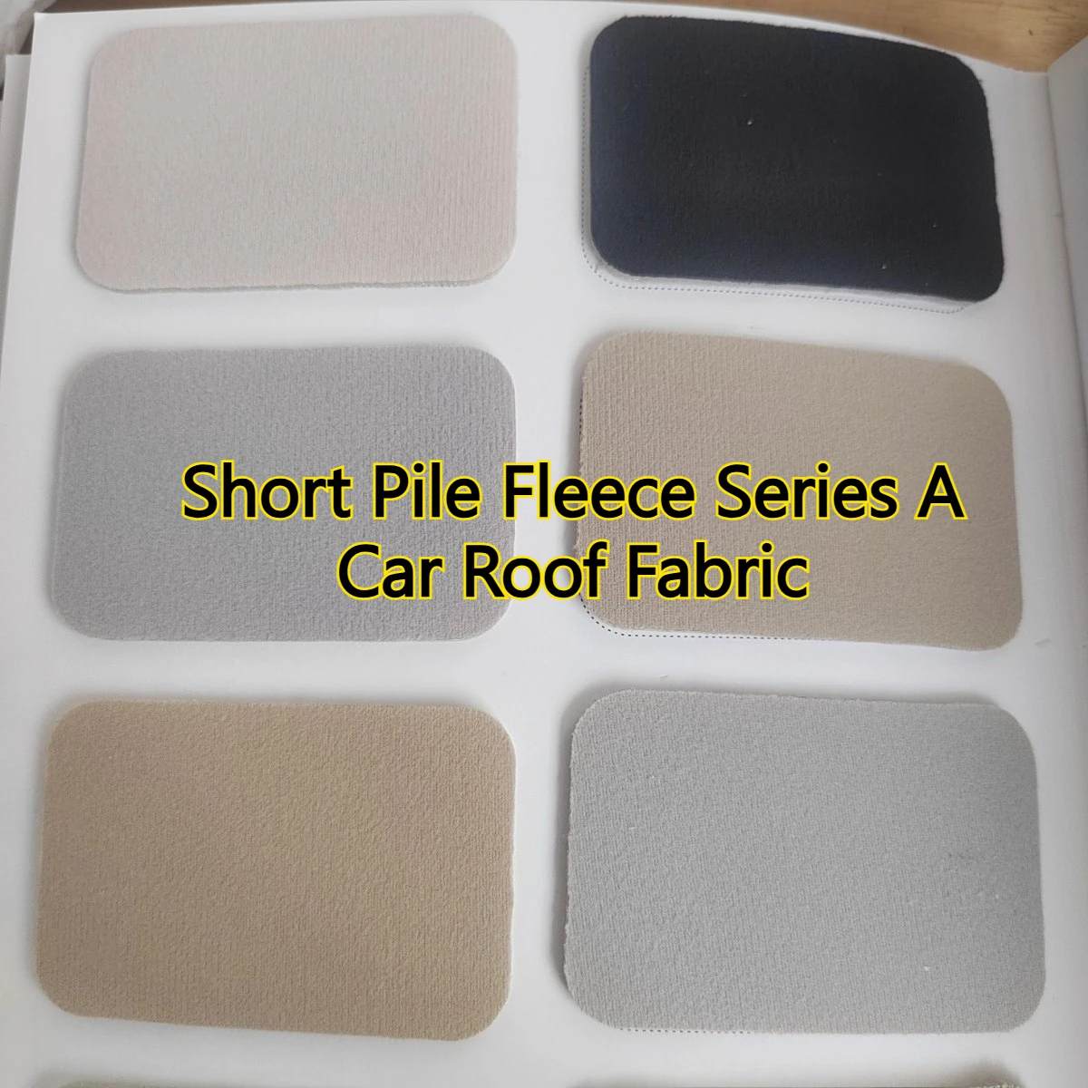 

Short Pile Fleece Series Auto Interior Roof Headliner Cloth 3mm Foam Backed Fabric for Cars Trim Upholstery Liner Repair Fabrics