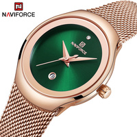 NAVIFORCE 2024 Women Watches Luxury Rose Gold Ultra Thin Ladies Watch Luxury Waterproof Quartz WristWatch Woman Relogio Feminino
