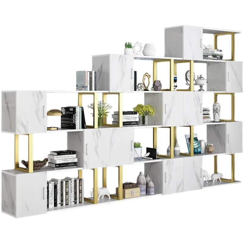 

porch shelves, office bookshelves, modern simple wrought iron screens