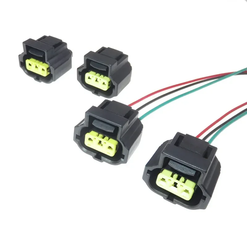 3 Pin Way Auto Cable Connector With Wires Car Alternator Electric Wiring Waterproof Sockets For Ford 184032-1 184034-1 184311-1