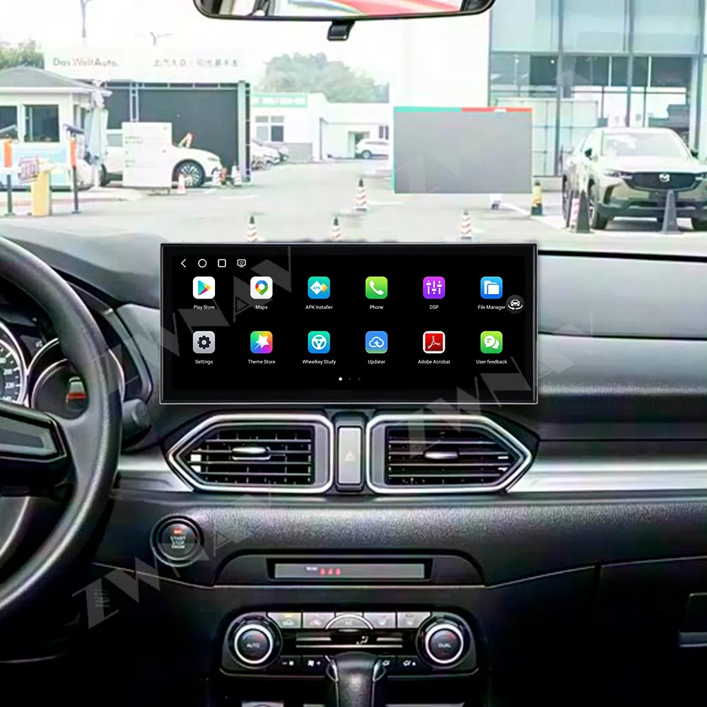 15.8” For Mazda 5 2022 to 2024 Android 15.0 auto touch screen GPS navigation carplay multimedia player radio wireless head unit