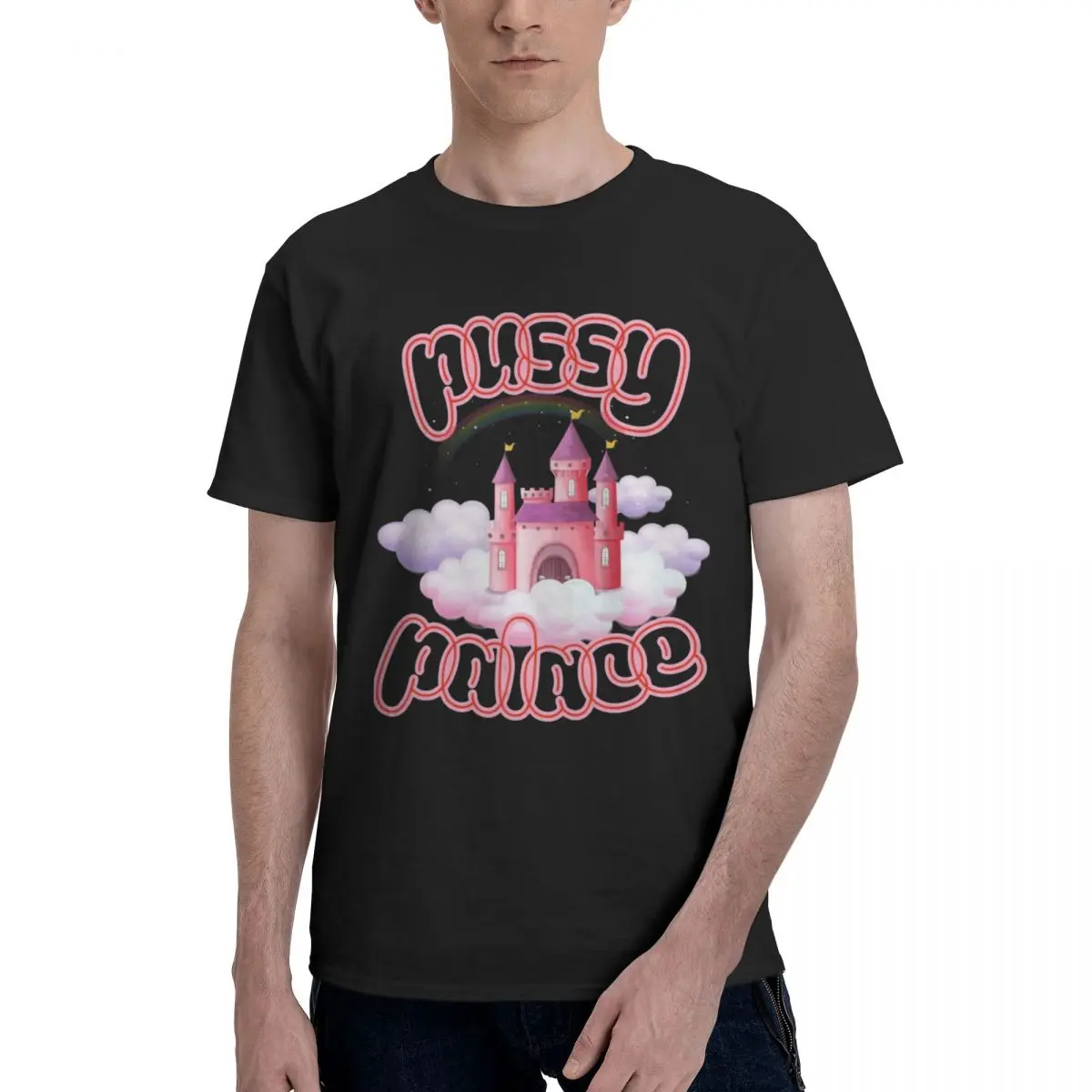 Men Lily Allen Pussy Palace Trending T Shirt Vintage Cotton Tshirts