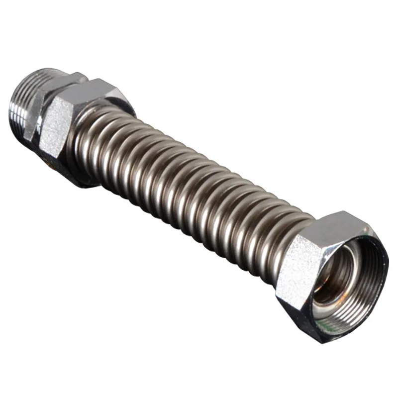 

Сильфоны из нержавеющей стали 304 1/2 дюйма 3/4 дюйма 1 дюйм BSP, медная наружная резьба для катушки вентилятора, трубы центрального кондиционирования, впускной шланг для воды