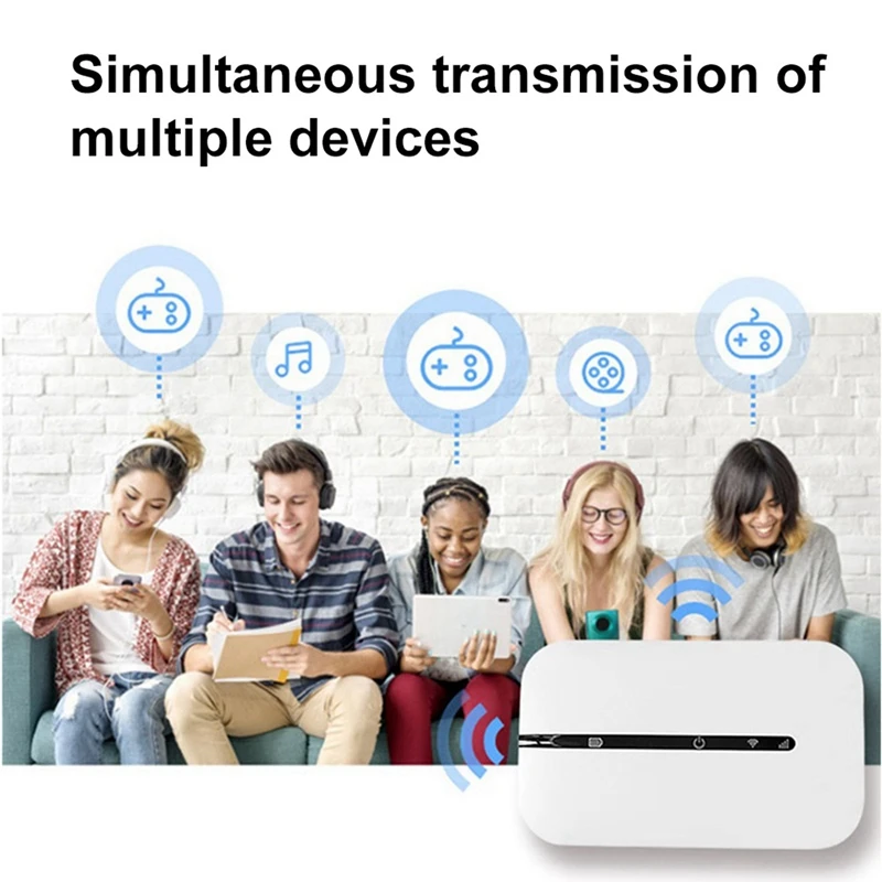 3X 4G Pocket Mifi Wifi Router 150Mbps Wifi Modem Car Mobile Wifi Wireless Hotspot With Sim Card Slot Portable Wifi