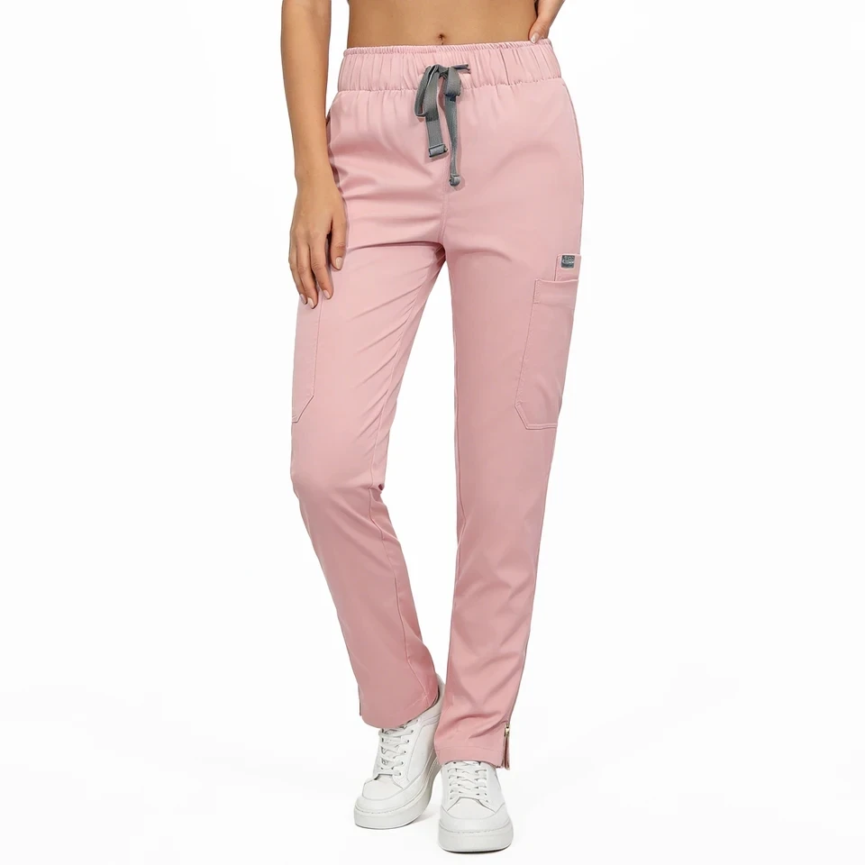 New Pet Surgery Pants Women Scrub Work Bottoms Beauty Salon Work Trousers Pharmacy Doctor Nurse Pants Spa Uniform Workwear