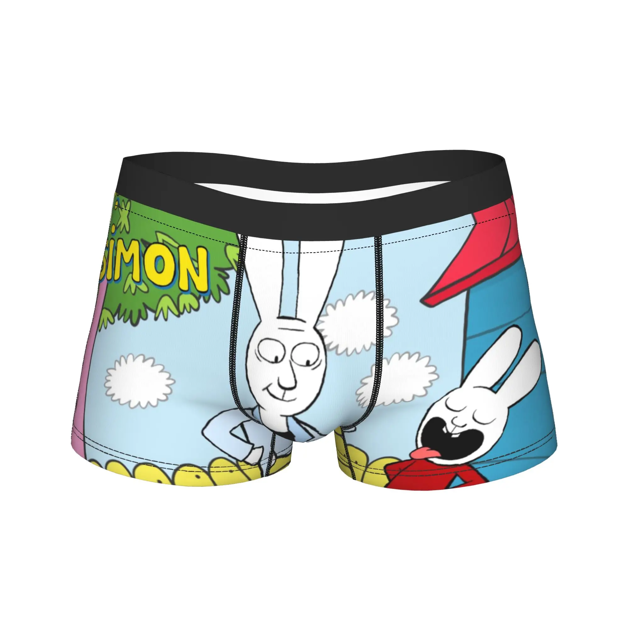 Simon Super Rabbit Man Boxers Comfortable Underwear  Underpants