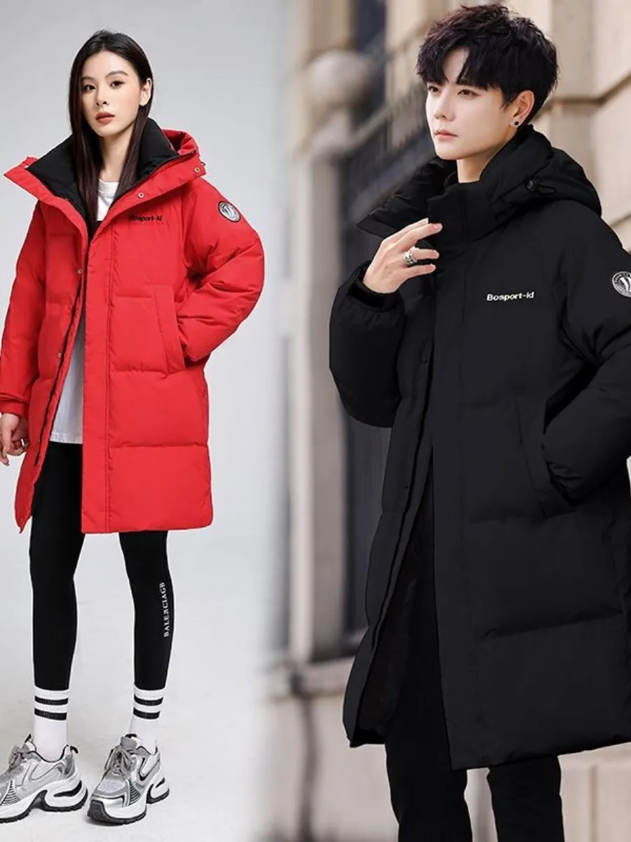 

Новая утепленная пуховая куртка унисекс для активного отдыха, повседневная модная верхняя одежда, водонепроницаемая, для бизнеса