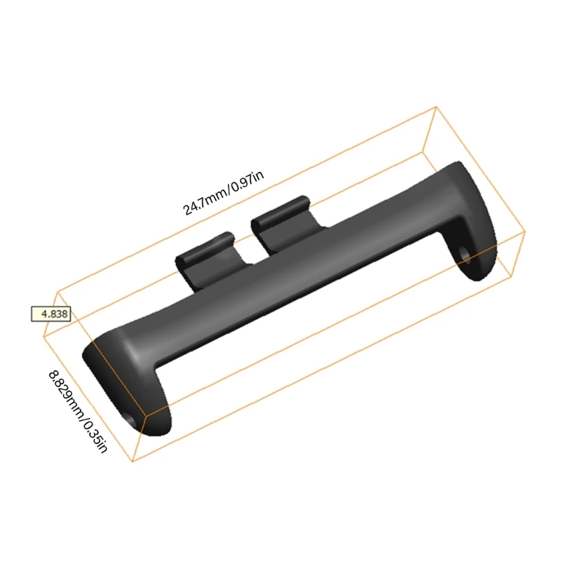 Элегантные разъемы металлической ссылки для выбора Rossini 2i Quick Установите различные ремни