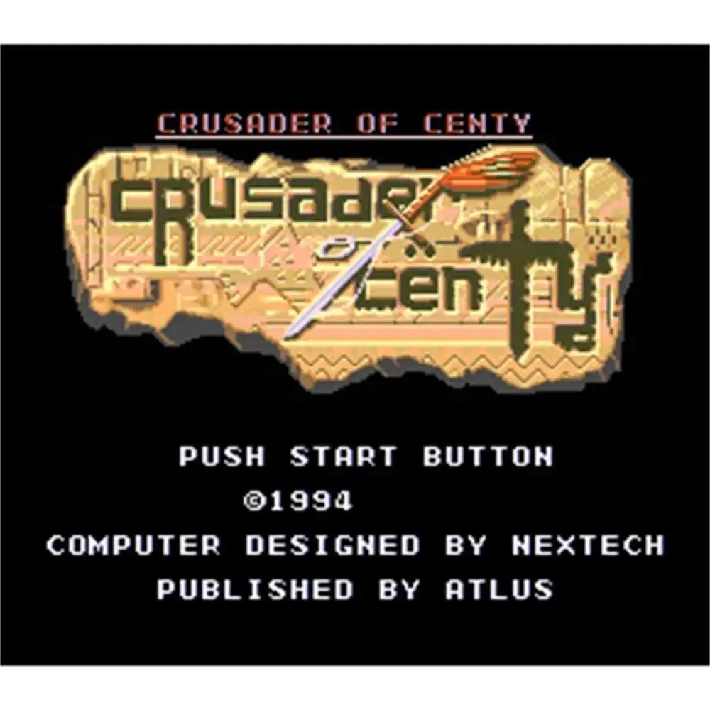 Crusader Of Centy Region Free 16-битная игровая карта MD для Sega Mega Drive для Genesis