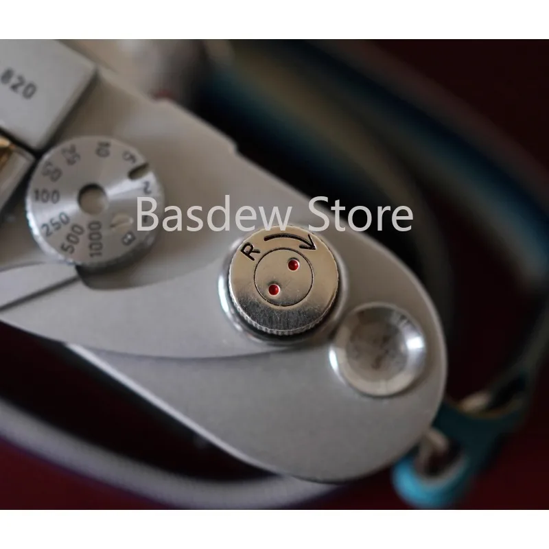 

Camera Shutter Button Sterling Silver Japanese Handmade